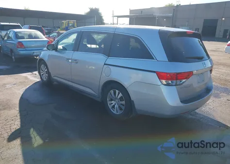 2015 Honda Odyssey Ex-L from USA, damaged, VIN 5FNRL5H64FB108880